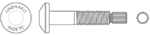 Unbrako F1852 Tension Control Structural Bolt