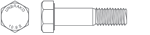 Unbrako IS3757 heavy hex structural bolt