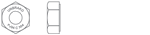 Unbrako Stainless Steel 304 & 316 Hex Nut